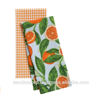 printed kitchen towels